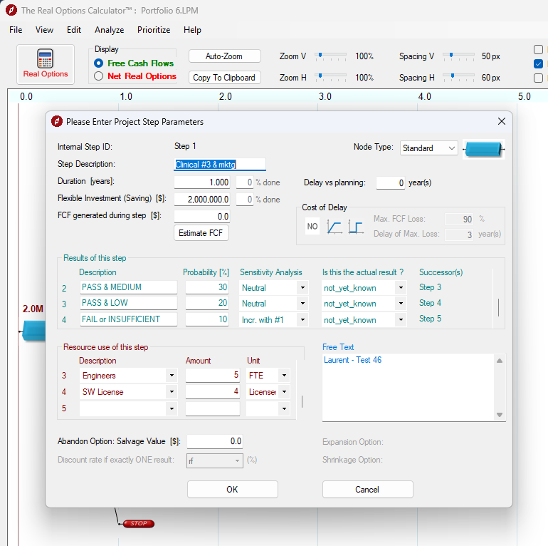 Step details screenshot